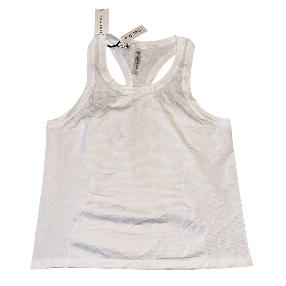 NWT Aritzia INTL Bodylite Motion White Tank Top Women's X-Large XL